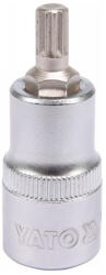 TOYA Bit dugókulcs Spline 1/2" M8 CrV (YT-04342) - szerszamplaza