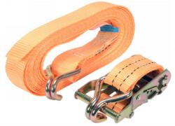 TOYA Racsnis rakományrögzítő heveder 6 m x 38 mm / 2 t (82403) - vasasszerszam