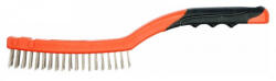 YATO Drótkefe inox 3 soros 340 mm (YT-6335) - vasasszerszam