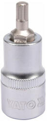 TOYA Bit dugókulcs Spline 1/2" M6 CrV (YT-04341)