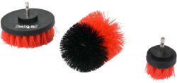 TOYA Nylon kefe készlet 3 részes 5, 8, 10 mm bitbefogású (YT-47553) - szerszamplaza