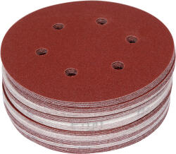 TOYA Tépőzáras fíbertárcsa 150 mm / P100 6 lyukas (50 db) (YT-834584)
