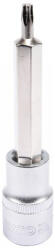 TOYA Hosszú bit dugókulcs Torx 1/2" T25 CrV (YT-04321) - szerszamplaza
