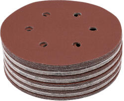 TOYA Tépőzáras fíbertárcsa 150 mm / P220 6 lyukas (50 db) (YT-834588)