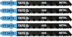 YATO Dekopírfűrészlap fémre T-befogás 24-10TPI 100/1, 0 mm HSS (5 db) (YT-3415) - vasasszerszam