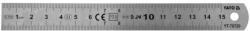 TOYA Vonalzó inox 150 mm (YT-70720) - vasasszerszam