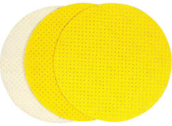 TOYA Tépőzáras perforált csiszolópapír 225 mm / P180 (3 db) (YT-846053)