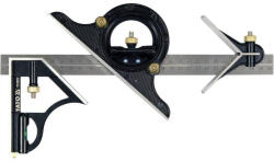 TOYA Multifunkciós mérőeszköz (vonalzó, derékszög, vízmérték) (YT-70772)