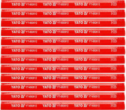 TOYA Ácsceruza 175 mm fára piros (12 db) (YT-692612)