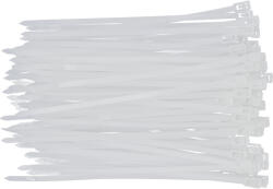 TOYA Kioldható kábelkötegelő 4, 8 x 200 mm fehér (100 db) (YT-70661)