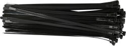 TOYA Kioldható kábelkötegelő 7, 6 x 300 mm fekete (100 db) (YT-70675)