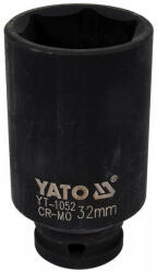 TOYA Gépi hosszú dugókulcs 1/2" 32 mm CrMo (YT-1052) - szerszamplaza