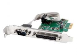 Gembird PEX-COMLPT-01 COM serial port + LPT port PCI-Express bővítőkártya (PEX-COMLPT-01)