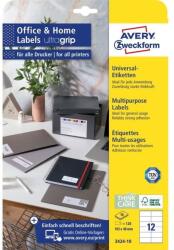 AVERY 3424-10 105x48mm 120db-os fehér univerzális etikett (3424-10) - procompkft