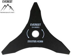  VÁGÓTÁRCA UNIVERZÁLIS 3 FOG NYÍLÁS ÁTMÉRŐ 25, 4mm SZÉLESSÉG 255mm VASTAGSÁSA 3mm EVEREST (24-06002)