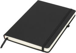 Jegyzetfüzet A/5 128 krémszínű vonalas lapok Rivista fekete (21021200)