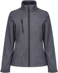 REGATTA Női 3 rétegű membrános Soft Shell kabát XL fekete|szürke