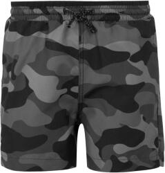 Regatta Gyermekek/gyerekek Skander III Egyszínű fürdőnadrágok 128-134 cm 7-8 A fekete|szürke