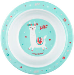 Canpol babies Melamin tál tapadókoronggal 270ml (4h+) Exotic Animals - Türkiz - babylion