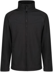 Regatta Férfi Softshell szélálló kabát fleece M barna|fekete|zöld
