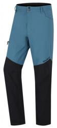 Husky Férfi sofstshell nadrág Kavia, türkiz/fekete