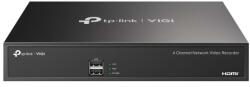 TP-Link NVR rögzítő - NVR1004H (4 csatorna, H265+, 5MP, HDMI, VGA, 2xUSB, 1x Sata(max10TB), audio) (VIGI NVR1004H) - smart-otthon