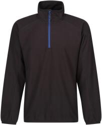 Regatta Férfi félcipzáras fleece felső 3XL fekete|kék