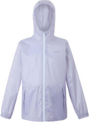 Regatta Great Outdoors Gyerekek/gyerekek Pack It Jacket III Vízálló Packaway Fekete 135-140cm9-10A lila|mályva|rózsaszín