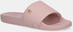 Tommy Hilfiger papucs TH MONOGRAM POOLSIDE rózsaszín, női, FW0FW08525 - rózsaszín Női 37