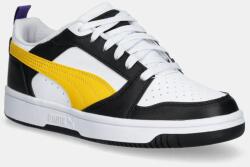 PUMA gyerek sportcipő Rebound V6 Lo Jr sárga - fehér 37.5