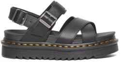 Dr. Martens bőr szandál Voss II fekete, női, platformos, DM31558001 - fekete Női 38