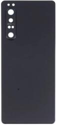 Sony XQ-CT72, XQ-CT54, XQ-CT62 Xperia 1 IV akkufedél (hátlap) kamera lencsével, fekete (gyári, Grade A)
