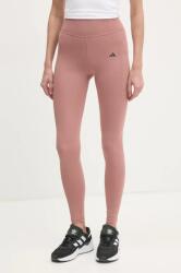 adidas Performance edzős legging Optime rózsaszín, sima, JI8379 - rózsaszín XL