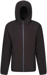 Regatta Férfi teljes cipzáras kabát L fekete|mályva|szürke