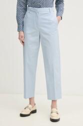 Tommy Hilfiger nadrág női, magas derekú egyenes, WW0WW40504 - kék 38