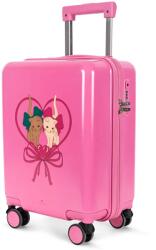 Konges Sløjd gyermek bőrönd TRAVEL SUITCASE rózsaszín, KS102335 - rózsaszín Univerzális méret (KS102335.G)