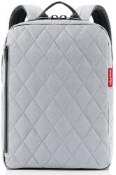 Reisenthel classic backpack M világosszürke steppelt női hátizsák (CJ7060)