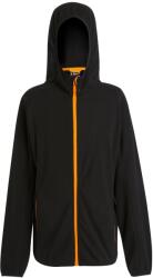 Regatta Férfi teljes cipzáras kabát 2XL fekete|narancssárga