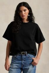 Ralph Lauren pamut póló női, fekete, 211967106 - fekete M