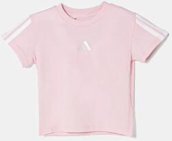 Adidas gyerek pamut póló rózsaszín, JF3678 - rózsaszín 170