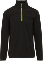 Regatta Férfi félcipzáras fleece felső XL fekete|sárga|zöld