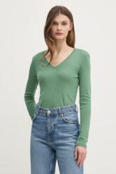 Benetton pamut hosszúujjú zöld, 3GA2E4245 - zöld M