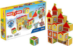 Geomag Magicube Castles & Homes 16 + 62 darabos mágneses építőjáték (144) - lakat