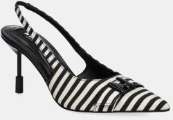 MSGM tűsarkú fekete, 3841MDS834 - fekete Női 37