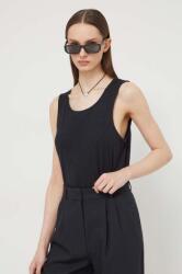 Superdry top női, fekete - fekete M - answear - 7 990 Ft