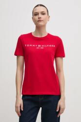 Tommy Hilfiger pamut póló női, piros, WW0WW40276 - piros L