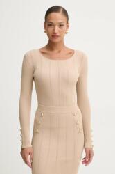 GUESS pulóver GRACE könnyű, női, bézs, 5RGR26 5810Z - bézs S