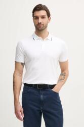Calvin Klein pamut póló fehér, sima, K10K114130 - fehér XL