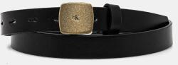 Calvin Klein Jeans bőr öv fekete, női, LV04K7007G - fekete 85
