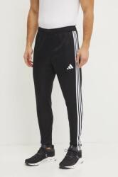 Adidas edzőnadrág Tiro Essentials fekete, nyomott mintás, JD0442 - fekete XL